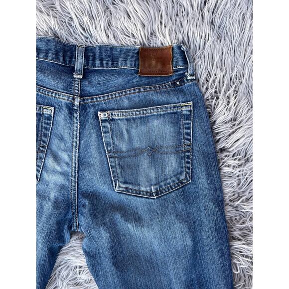 Lucky Brand Denim Jeans 121 Heritage Slim Distressed Medium Wash Men's 30 - Picture 5 of 8